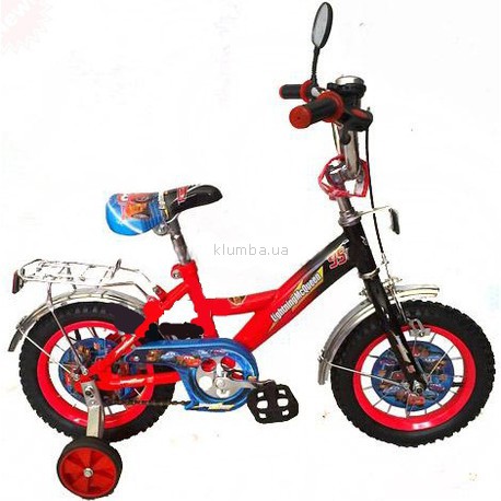 Детский велосипед Profi Trike P1631C Тачки, 16 дюймов