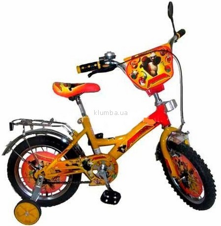 Детский велосипед Profi Trike V1146K, 14 дюймов Панда Кунг-фу